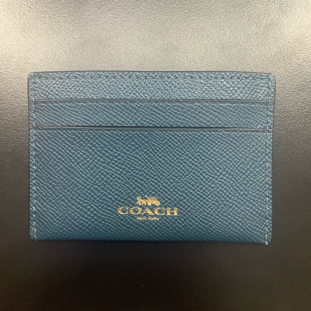 Coach Blue small wallet